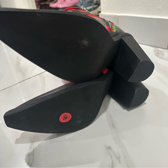 Dolls Kill Strawberry Shortcake Cowboy Boots - Picture 4 of 4